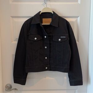 Calvin Klein Relaxed Black Denim Jacket